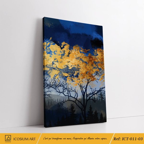 Triptyque Nature Dorée ✨ | Élégance & Sérénité – Image 5