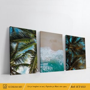 Triptyque Tropical 🌴 | Évasion & Sérénité