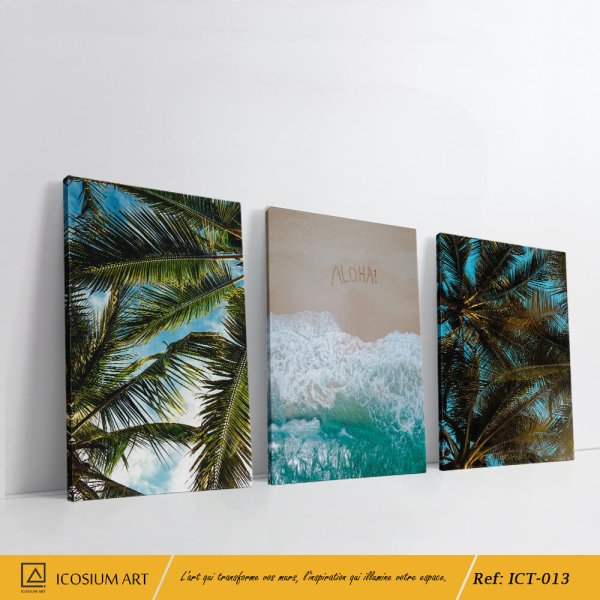 Triptyque Tropical 🌴 | Évasion & Sérénité