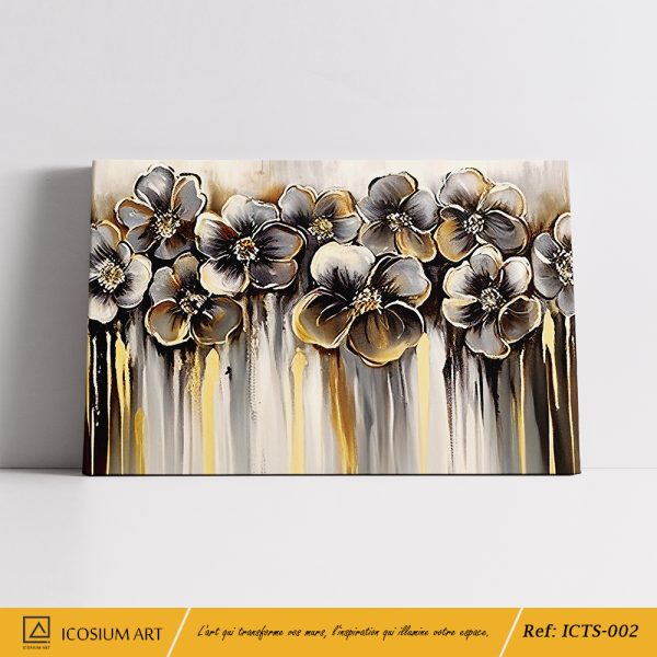 Tableau Explosion Florale – Élégance et Raffinement Naturel – Image 2