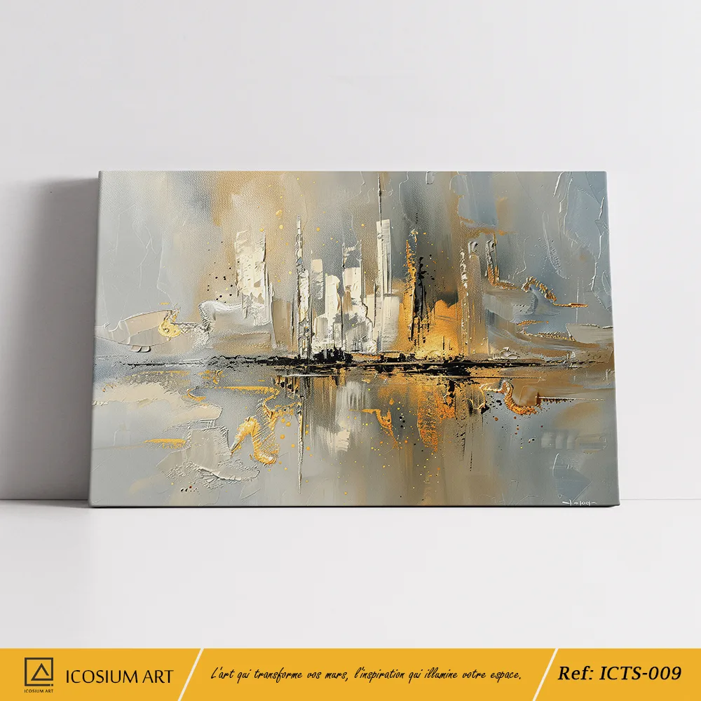 🏙️ Éclat Urbain – Une Ville Dorée au Charme Contemporain 🏙️ – Image 2