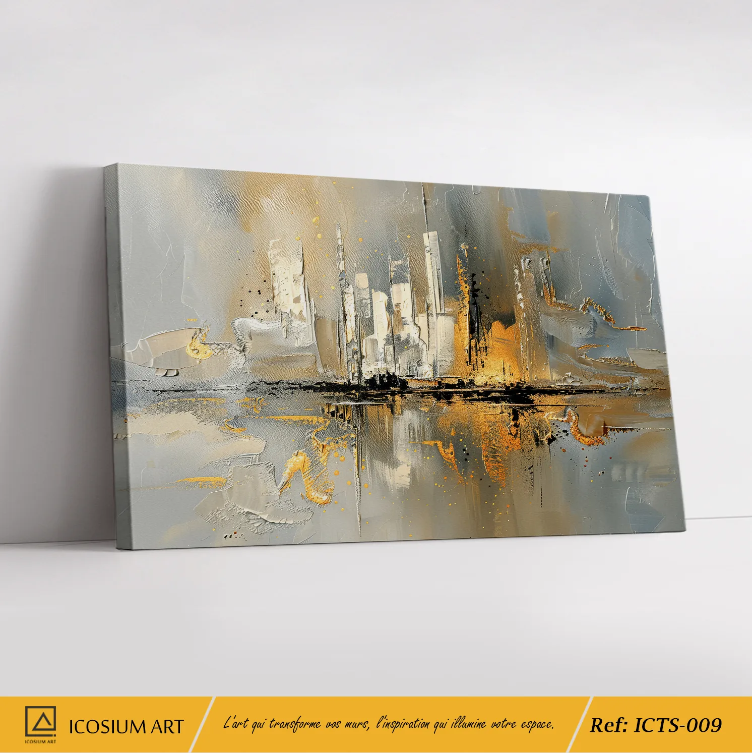 🏙️ Éclat Urbain – Une Ville Dorée au Charme Contemporain 🏙️