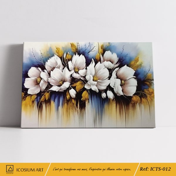 Tableau Élégance Florale – Harmonie de Couleurs & Raffinement – Image 2