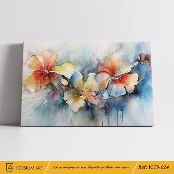 Douceur Florale – Harmonie Aquarelle et Élégance Naturelle – Image 2