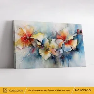 Douceur Florale – Harmonie Aquarelle et Élégance Naturelle