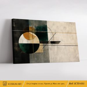 Équilibre Géométrique – Une Composition Abstraite Élégante pour un Intérieur Moderne        4o mini