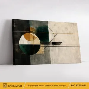 Équilibre Géométrique – Une Composition Abstraite Élégante pour un Intérieur Moderne        4o mini