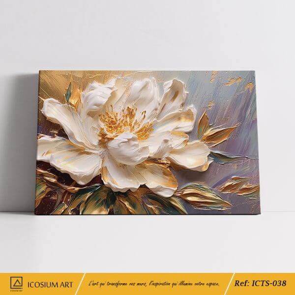 Fleur d’Or – Élégance Texturée – Image 2