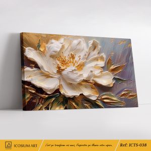 Fleur d’Or – Élégance Texturée