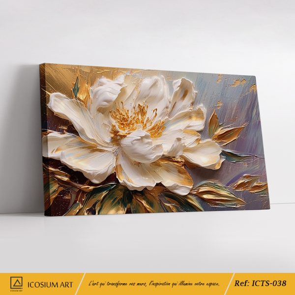 Fleur d’Or – Élégance Texturée