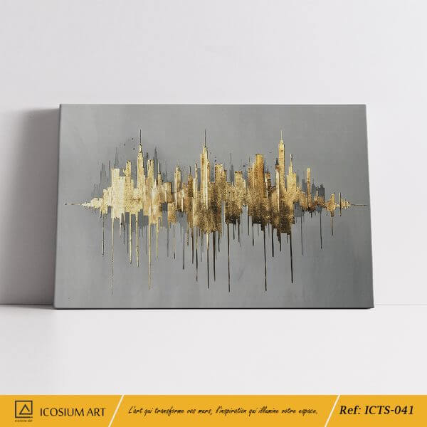 Skyline Doré – L'Art Urbain Réinventé – Image 2