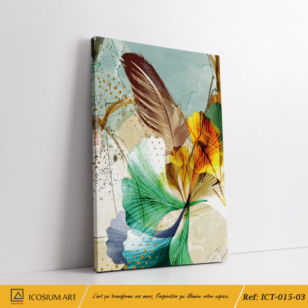 "Triptyque Vibrant 🌿 | Couleurs & Élégance" – Image 4