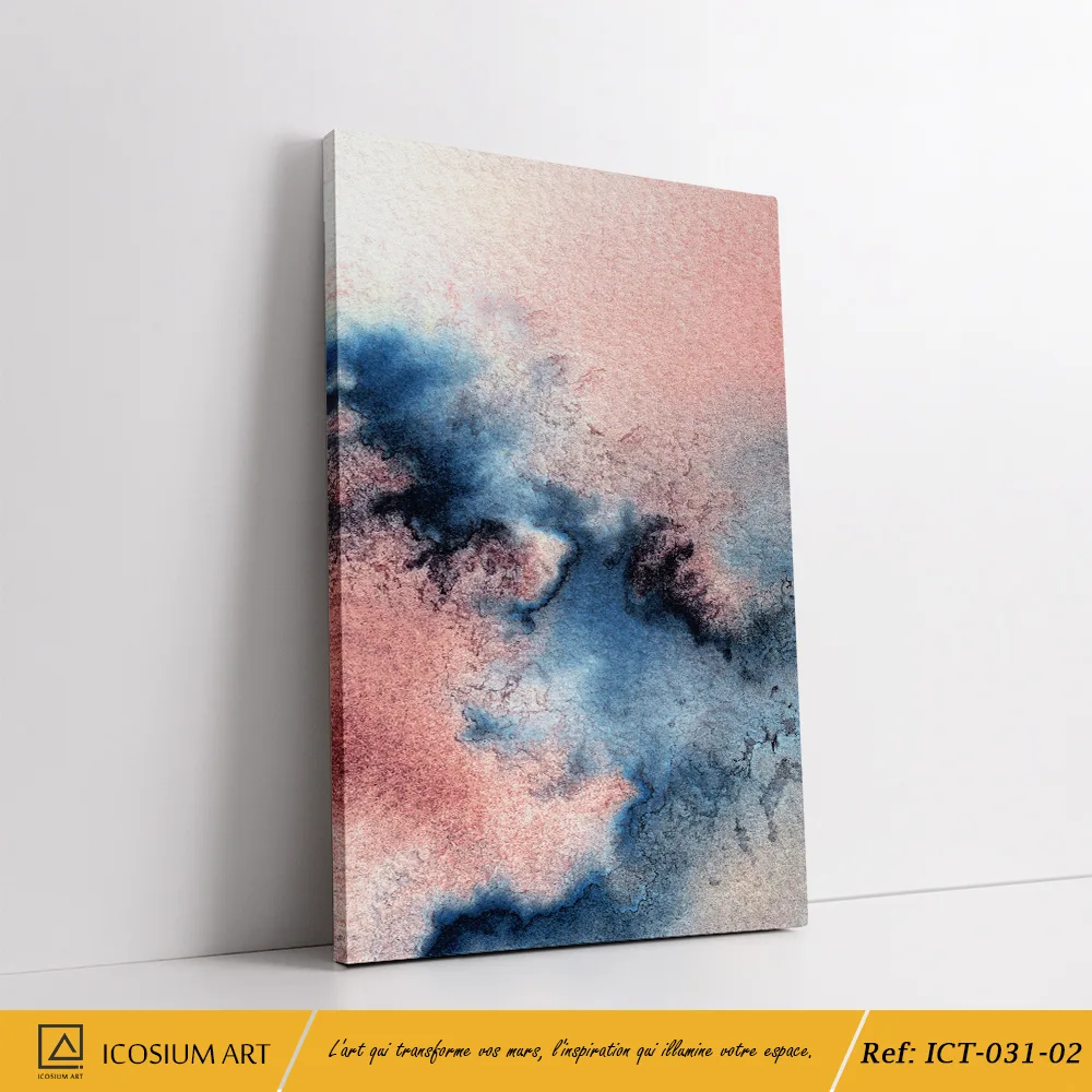 "Triptyque Aquarelle Florale – Décoration Murale Élégante et Apaisante" – Image 3