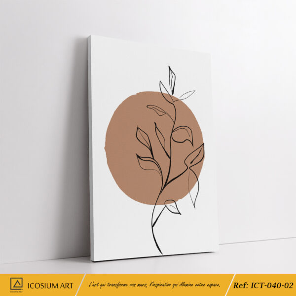 "Triptyque Minimaliste Nature – Élégance & Sérénité Murale" – Image 3