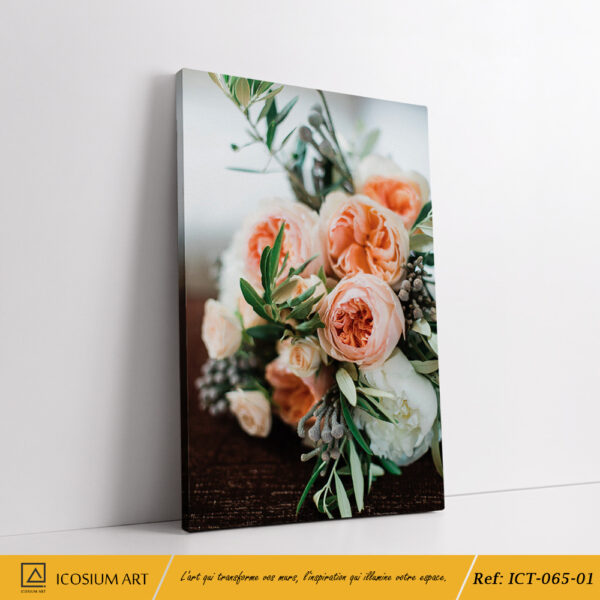 Trio Oriental Floral - Fleurs, Porte Artisanale, Compositions Délicates – Image 2