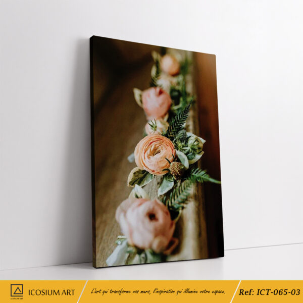 Trio Oriental Floral - Fleurs, Porte Artisanale, Compositions Délicates – Image 4