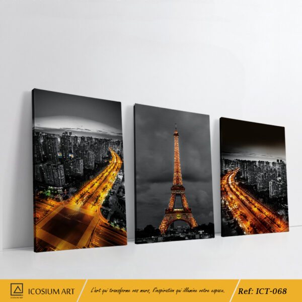 Triptyque Paris by Night – Magie, Élégance & Lumière