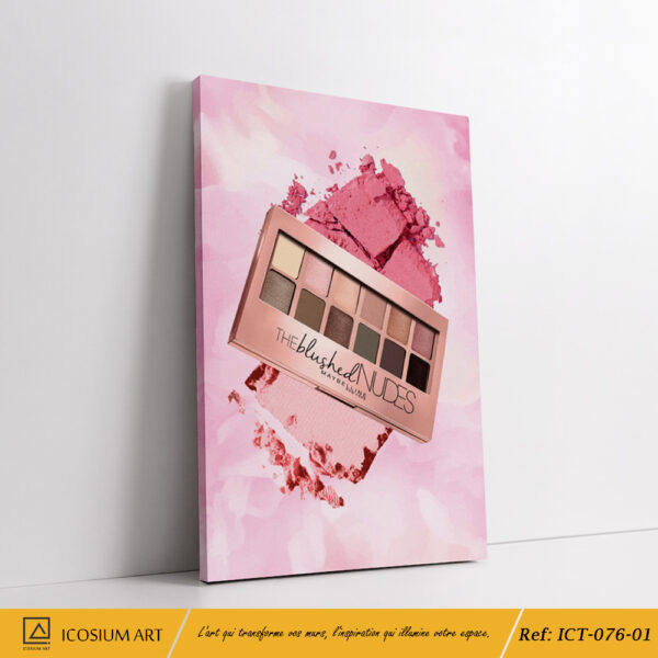 Trio beauté rose - Makeup, palette en vedette, une touche féminine et élégante – Image 2