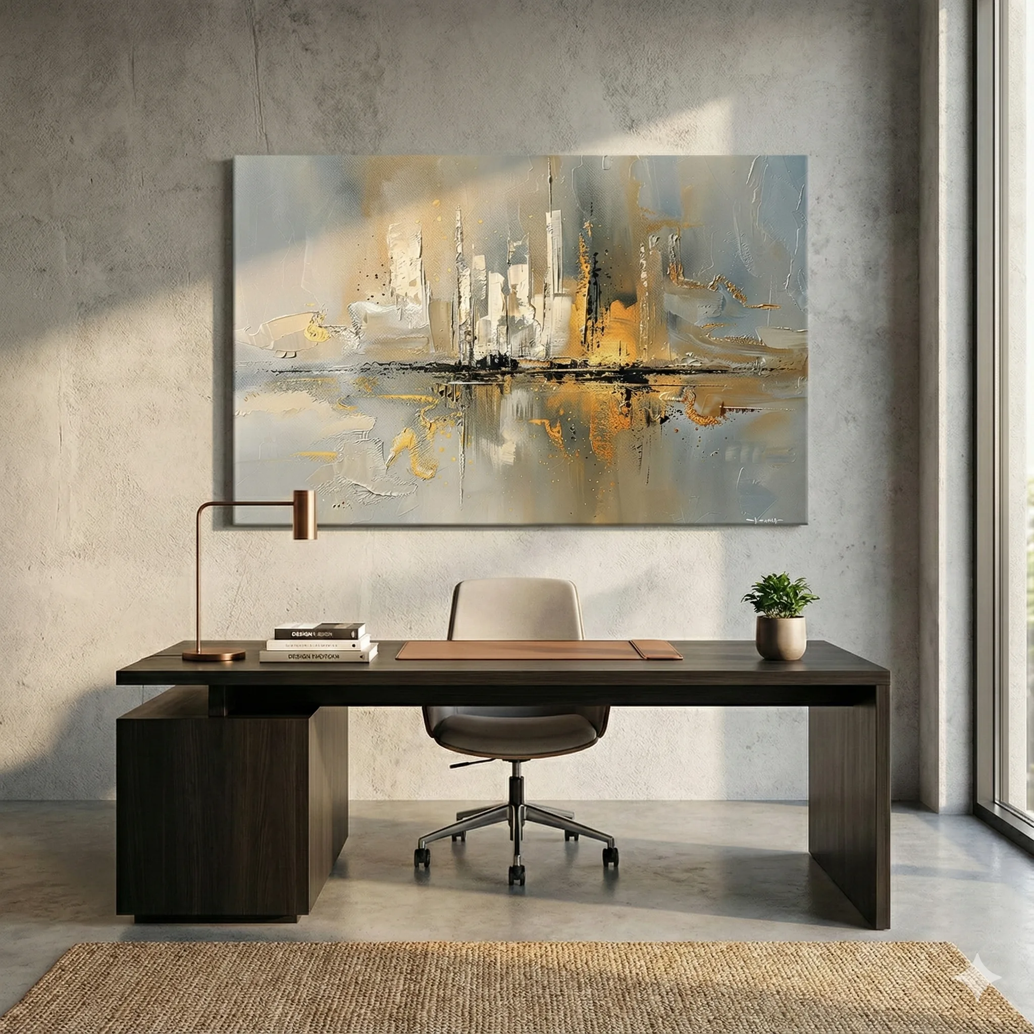 🏙️ Éclat Urbain – Une Ville Dorée au Charme Contemporain 🏙️ – Image 3