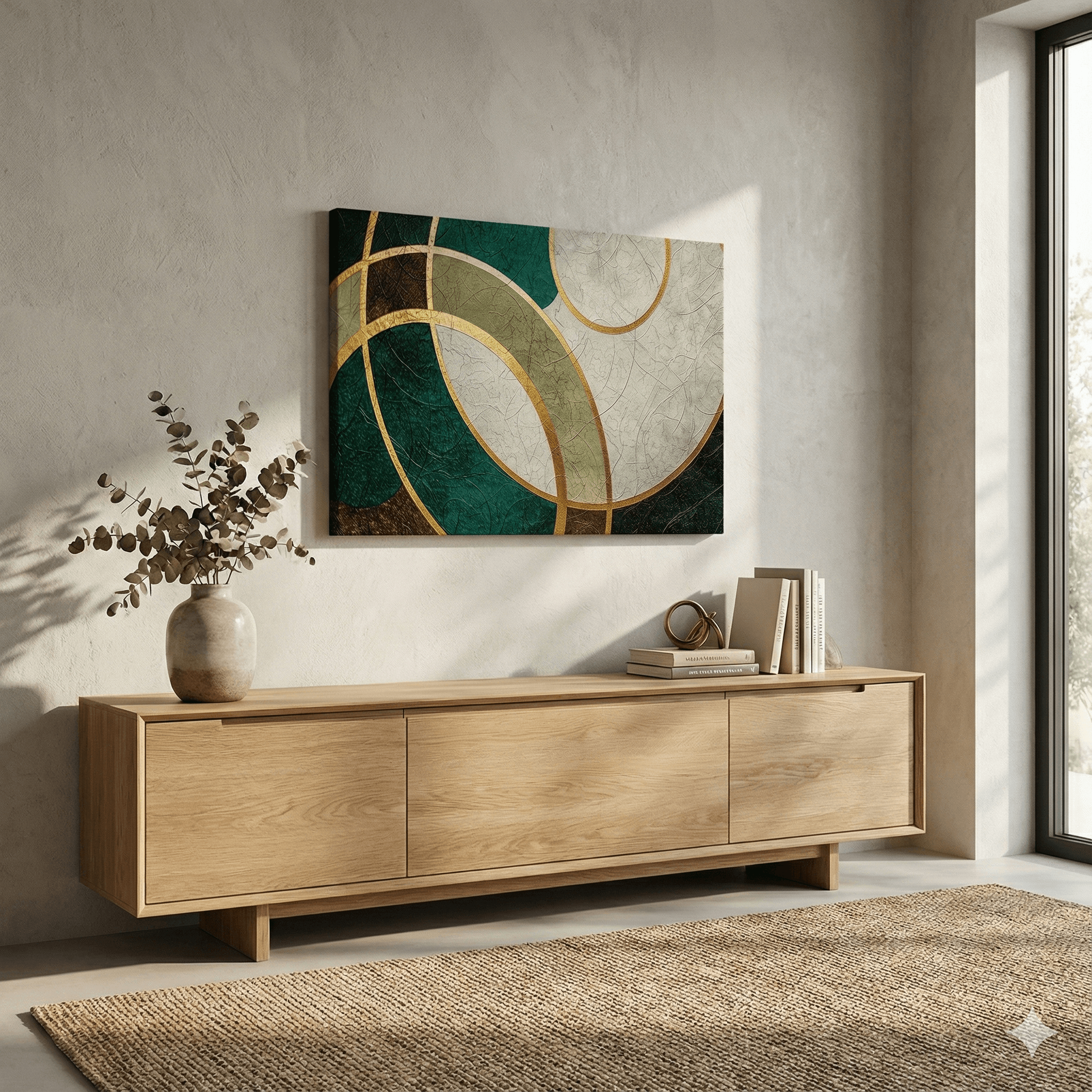 "Harmonie Abstraite" – Élégance et Modernité en Un Seul Chef-d’Œuvre – Image 3