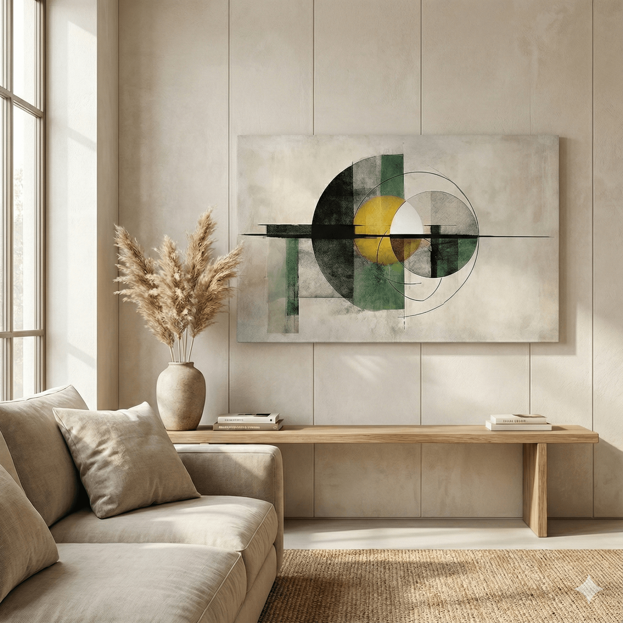 Géométrie Équilibrée – Harmonie et Élégance Contemporaine – Image 3